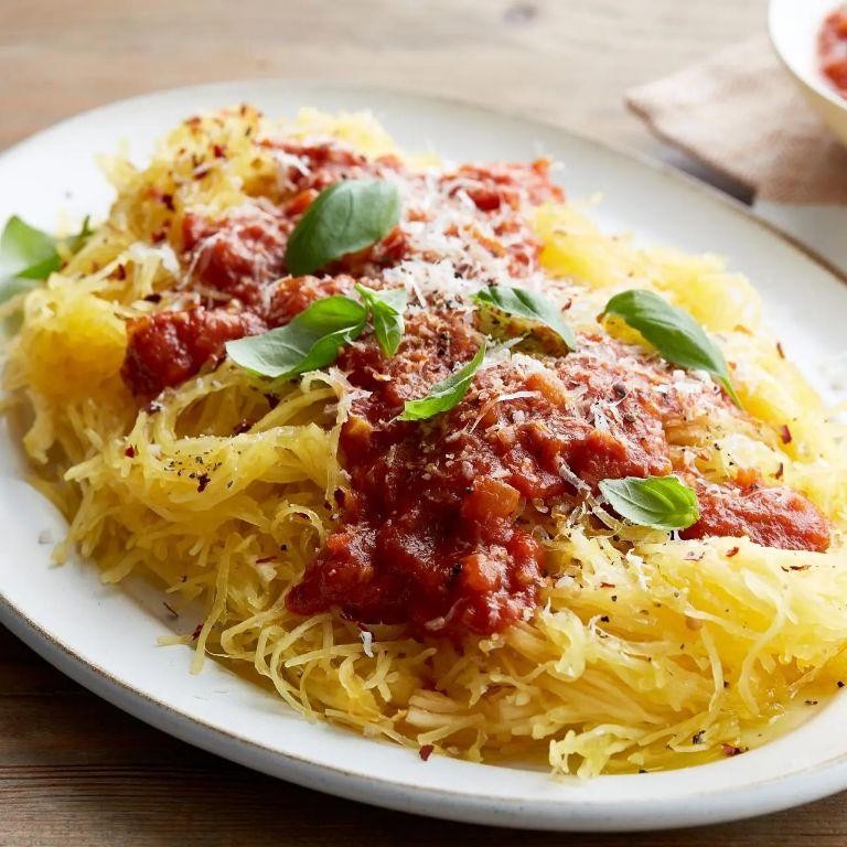 Spaghetti Squash with Marinara