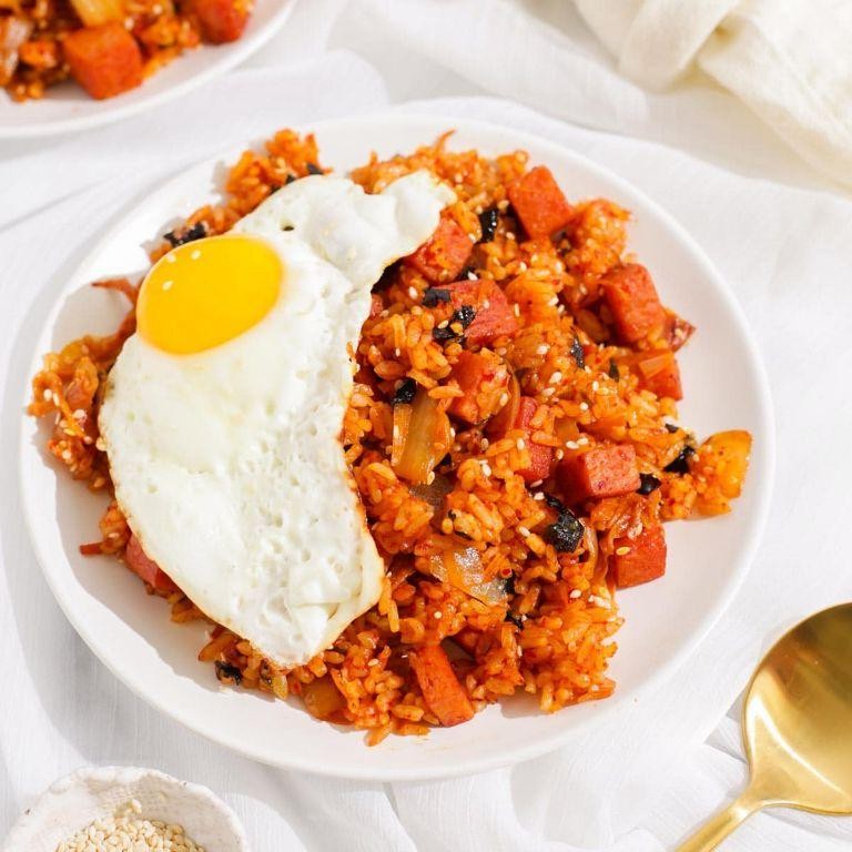 Spam Kimchi Fried Rice