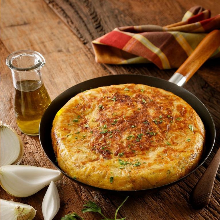 Spanish Omelette with Manchego Cheese