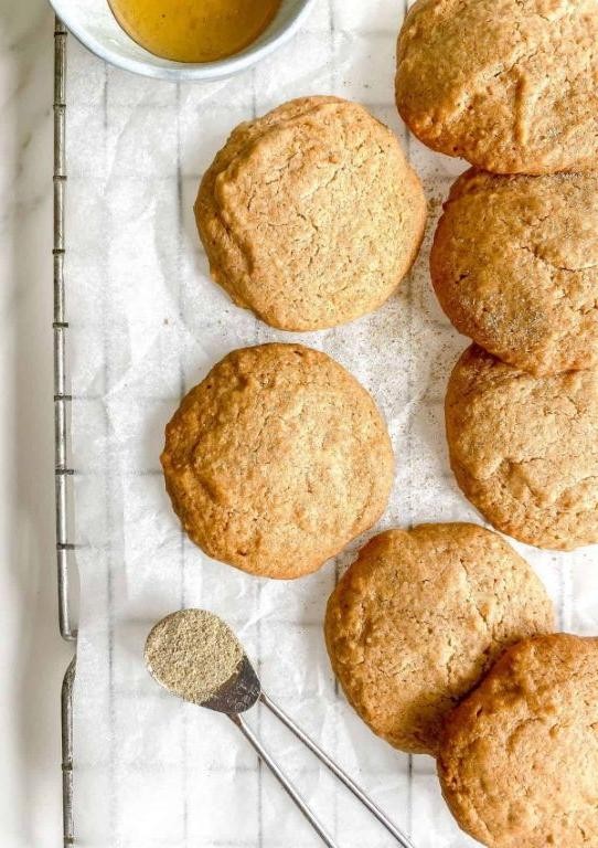 Spelt Flour Honey Cookies