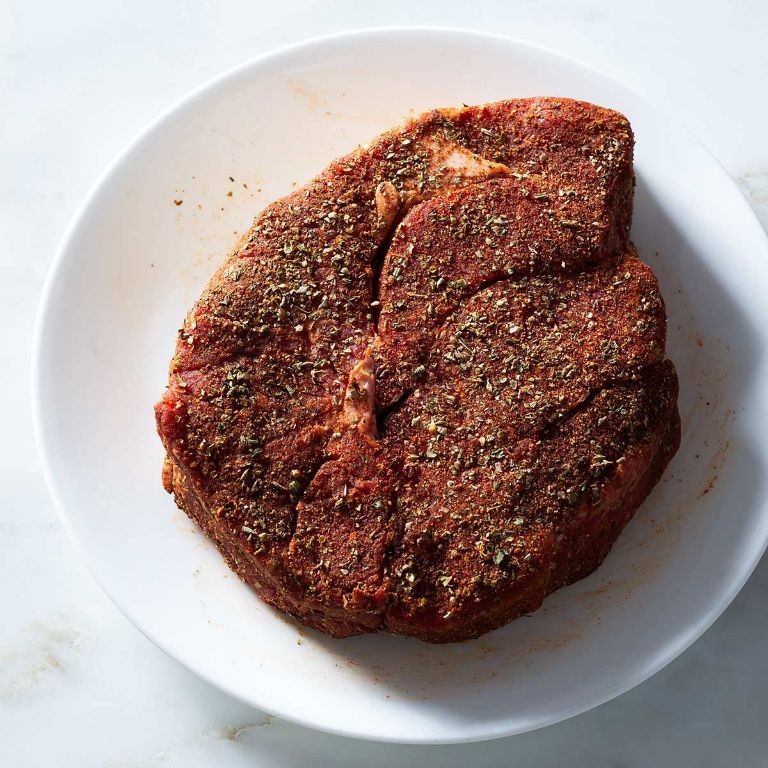 Spice-Rubbed Roasted Arm Roast