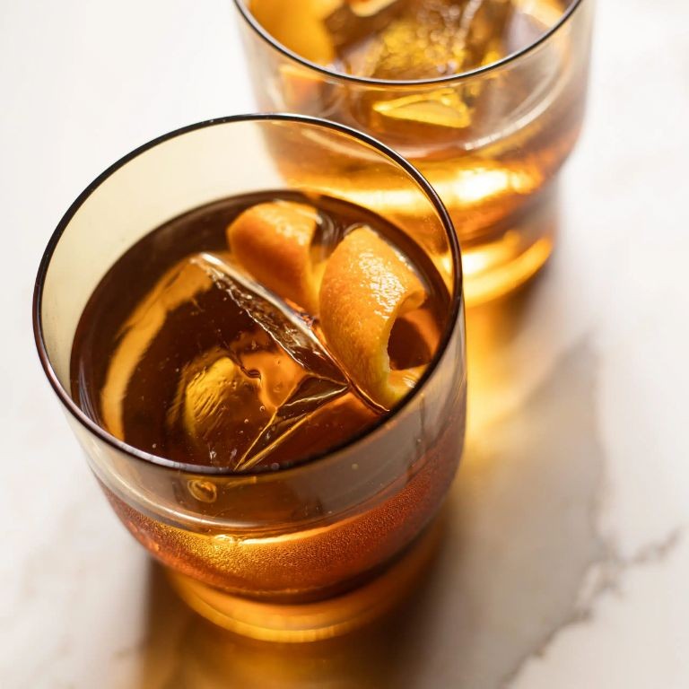 Spiced Appletons Rum Old Fashioned