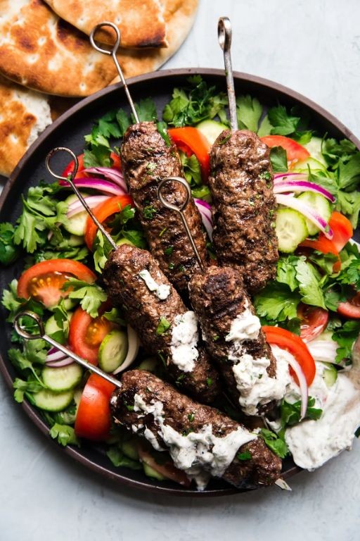 Spiced Beef Kofta Kebabs