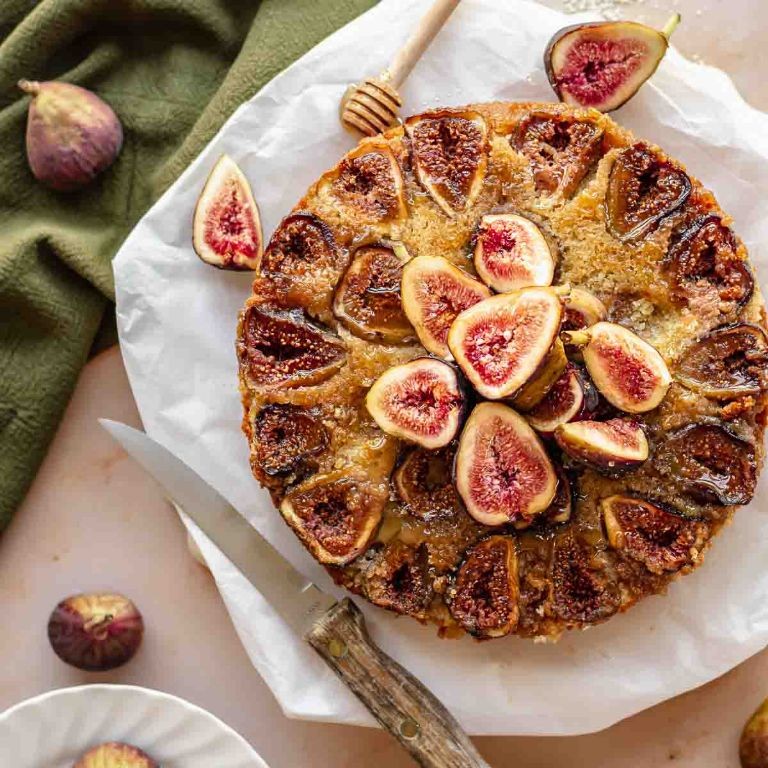 Spiced Fig and Almond Cake