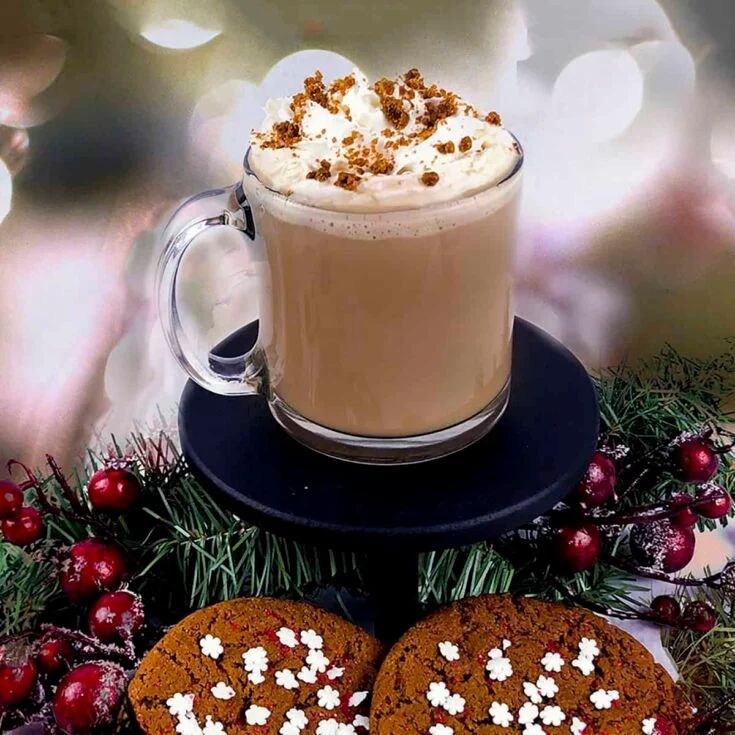Spiced Meyers Dark Rum Hot Chocolate