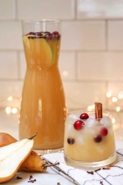 Spiced Pear and Ginger Punch
