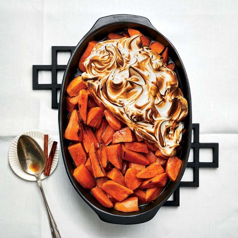 Spiced Sweet Potato Casserole with Cinnamon