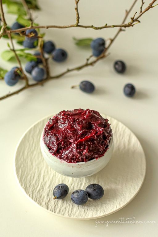 Spiced Wild Plum Chutney