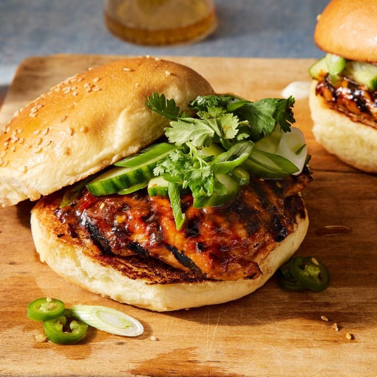 Spicy BBQ Chicken Sandwich