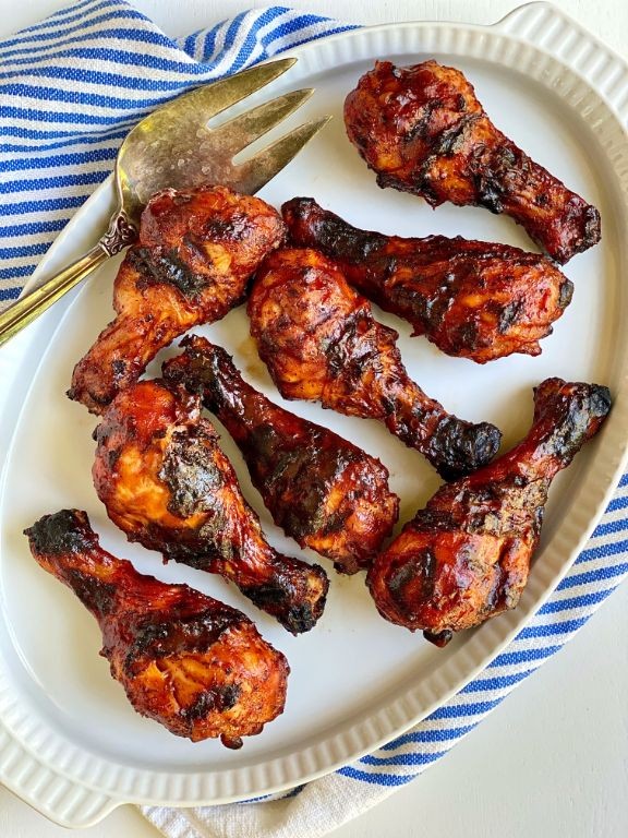 Spicy BBQ Grilled Chicken Legs