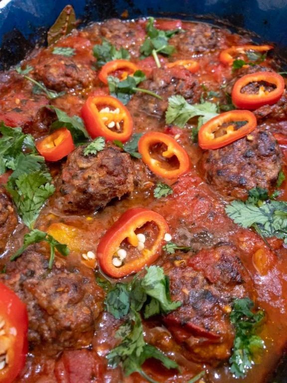 Spicy Beef Kofta in Tomato Gravy
