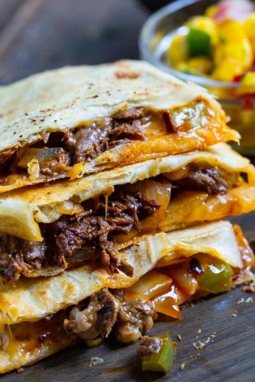 Spicy Beef Quesadilla