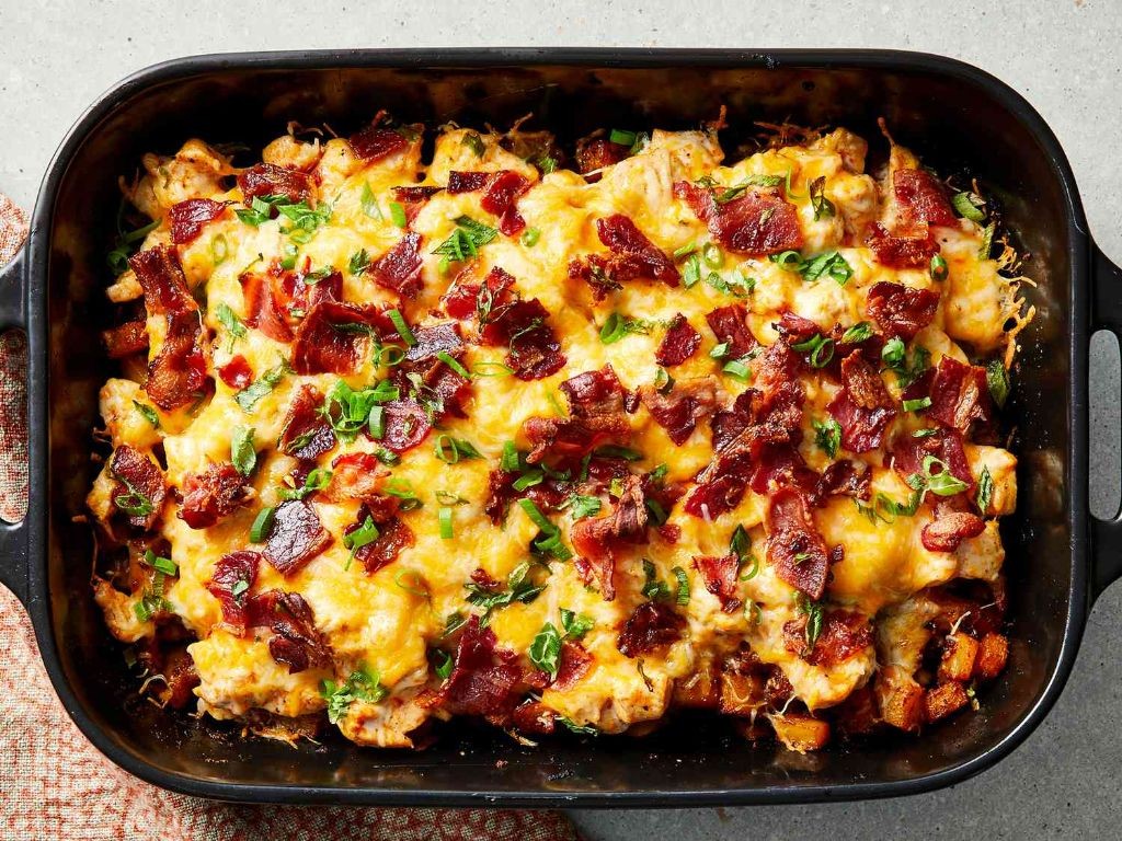 Spicy Buffalo Chicken Casserole