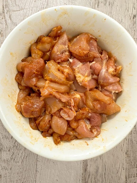 Spicy Cajun Chicken Scampi
