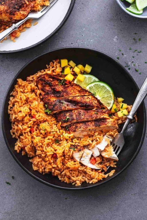 Spicy Cajun Chicken and Rice