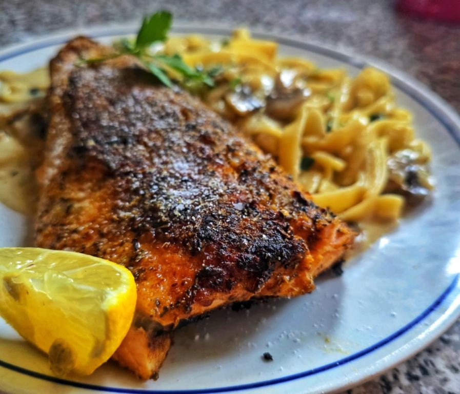 Spicy Cajun Fried Trout