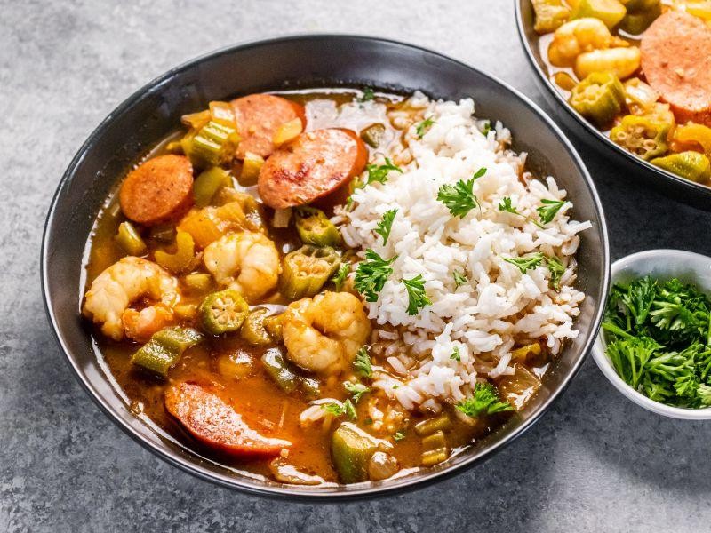 Spicy Cajun Gumbo