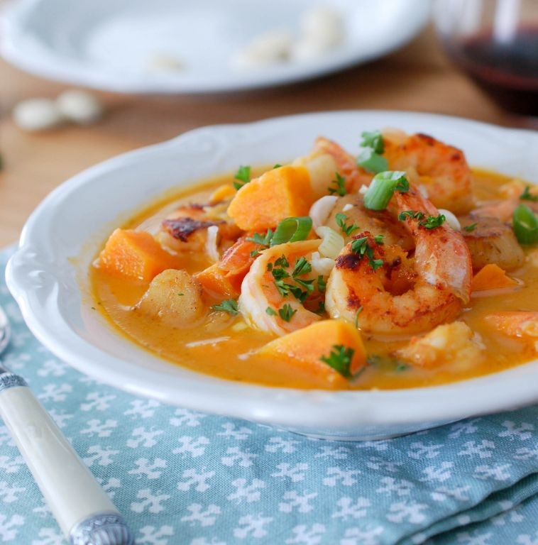 Spicy Cajun Seafood Chowder