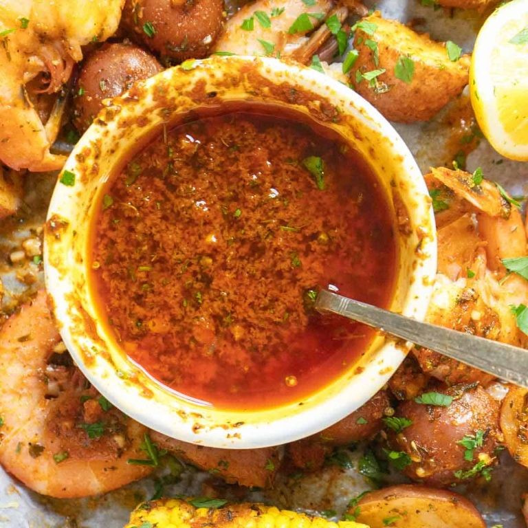Spicy Cajun Seafood Dipping Sauce