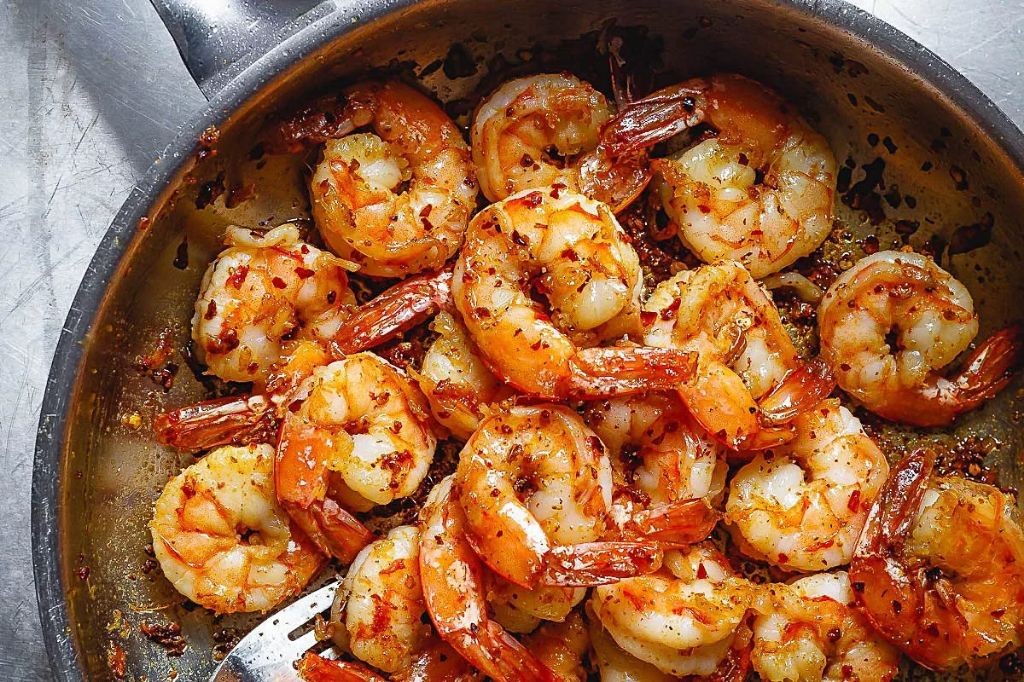 Spicy Cajun Shrimp Skillet