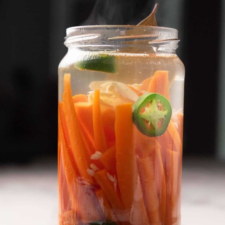Spicy Celery and Carrot Pickles