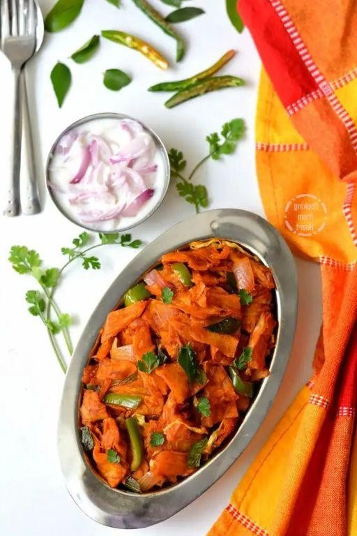 Spicy Chilli Parotta with Gravy