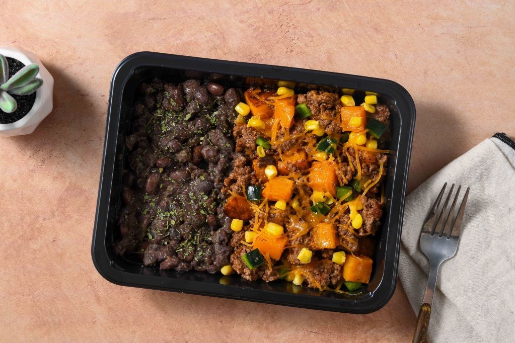Spicy Chipotle Beef Roast with Sweet Potatoes