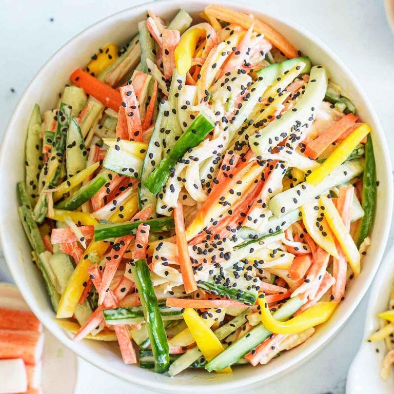 Spicy Crab and Mango Salad