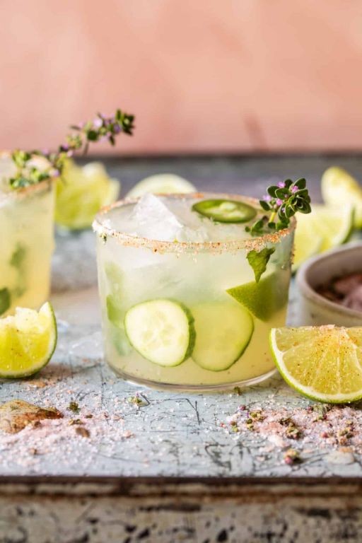 Spicy Cucumber Tequila Cocktail