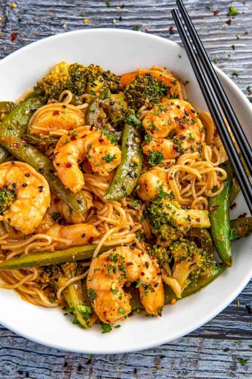 Spicy Fish Sauce Shrimp Stir-Fry