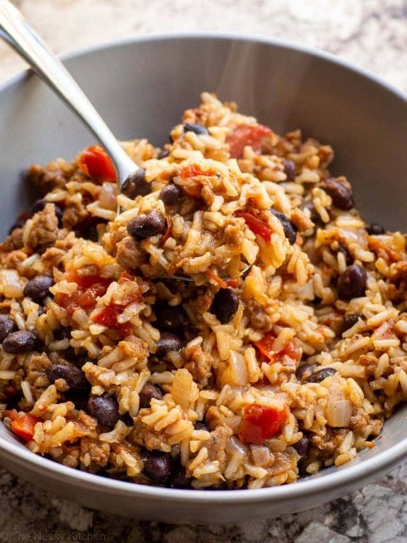 Spicy Gallo Pinto with Chorizo