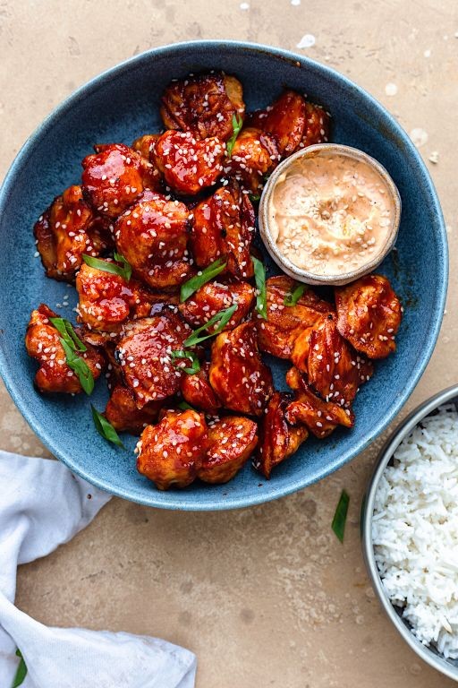 Spicy Gochujang Cauliflower Bites