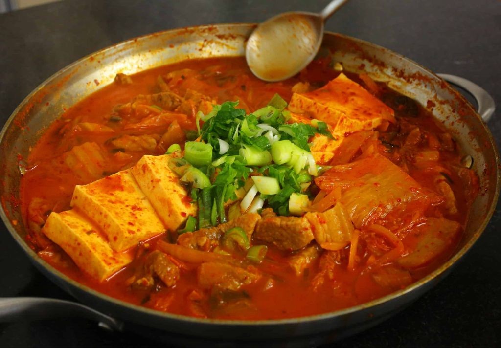 Spicy Gochujang Kimchi Stew