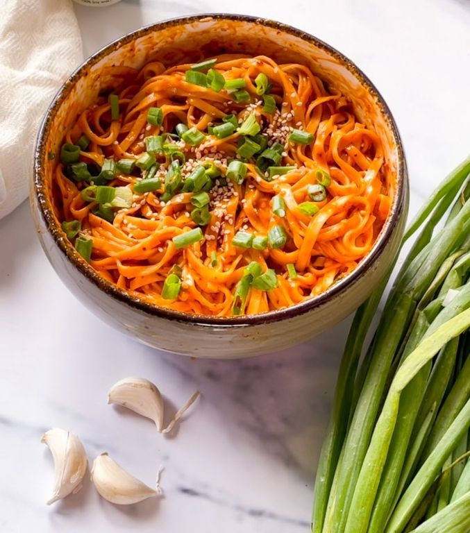 Spicy Gochujang Ramen Noodles
