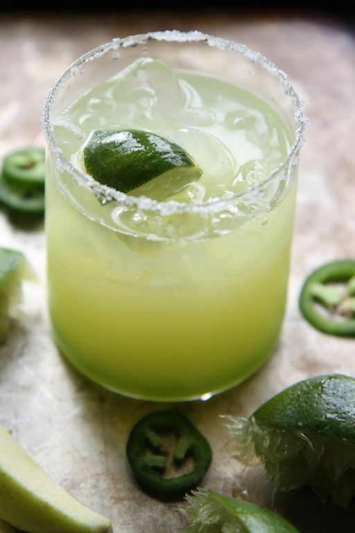 Spicy Green Apple Margarita