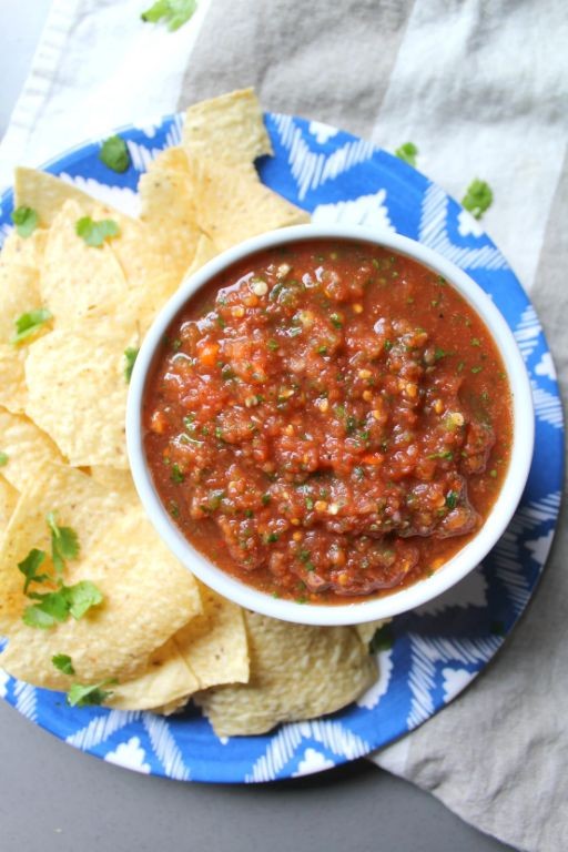 Spicy Habanero Tomato Salsa