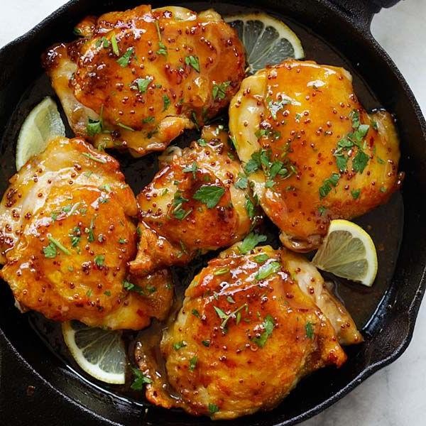 Spicy Honey Glazed Chicken