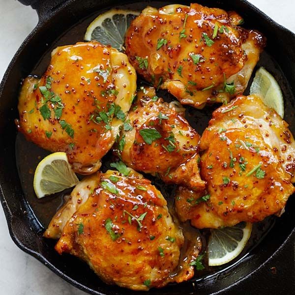 Spicy Honey Glazed Chicken