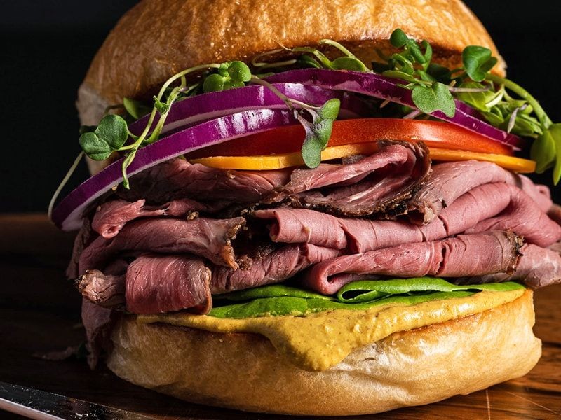 Spicy Horseradish Chicago Beef Sandwich