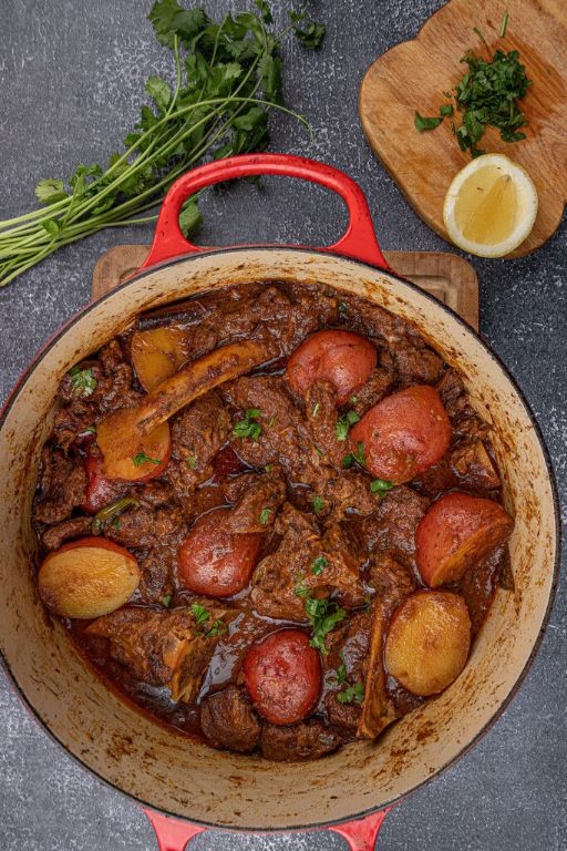 Spicy Indian Beef Curry with Potatoes