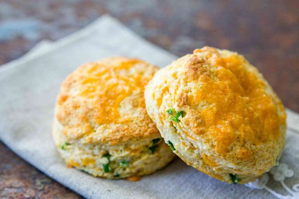 Spicy Jalapeño Cheddar Biscuits