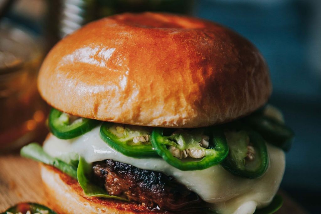 Spicy Jalapeño Turkey Burger