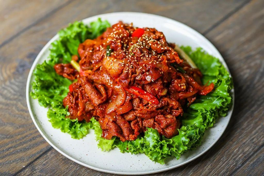 Spicy Korean Thin Sliced Pork Bulgogi