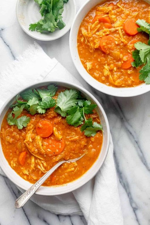 Spicy Lentil and Chicken Stew
