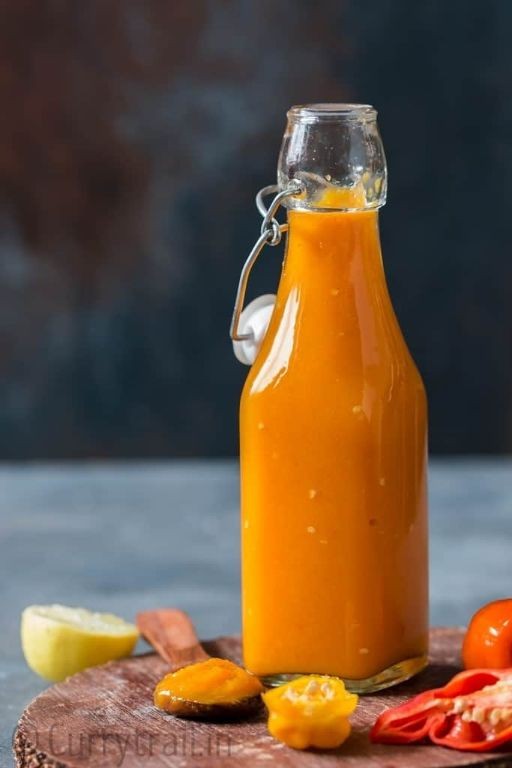 Spicy Mango Habanero Taco Sauce