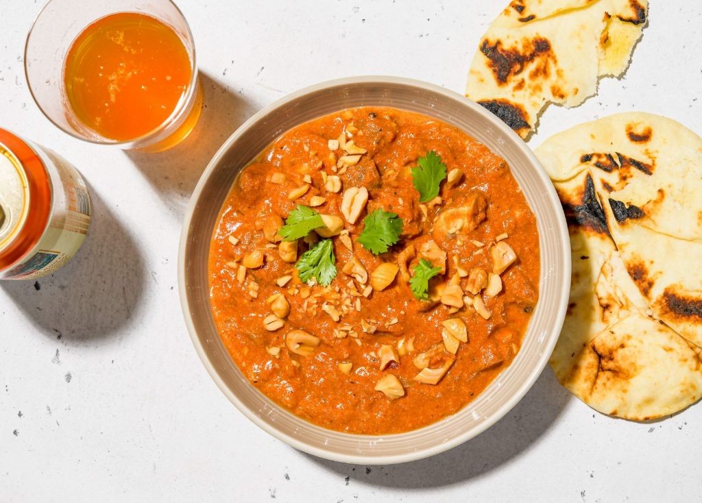 Spicy Mushroom Curry with Tomatoes