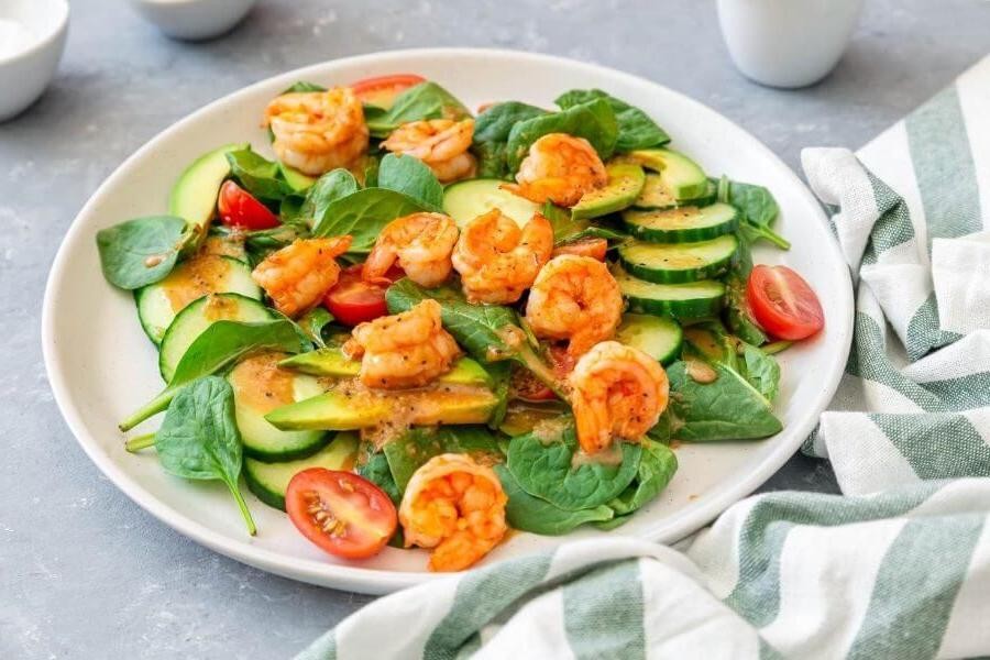 Spicy Shrimp and Avocado Salad