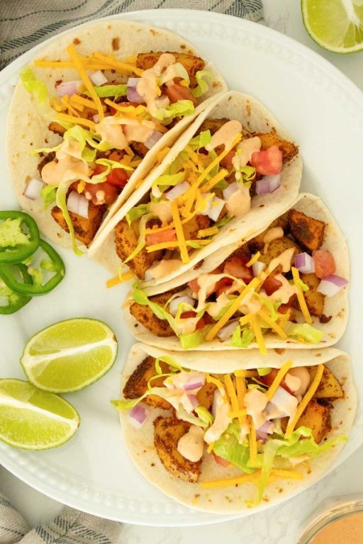 Spicy Simply Potatoes Tacos