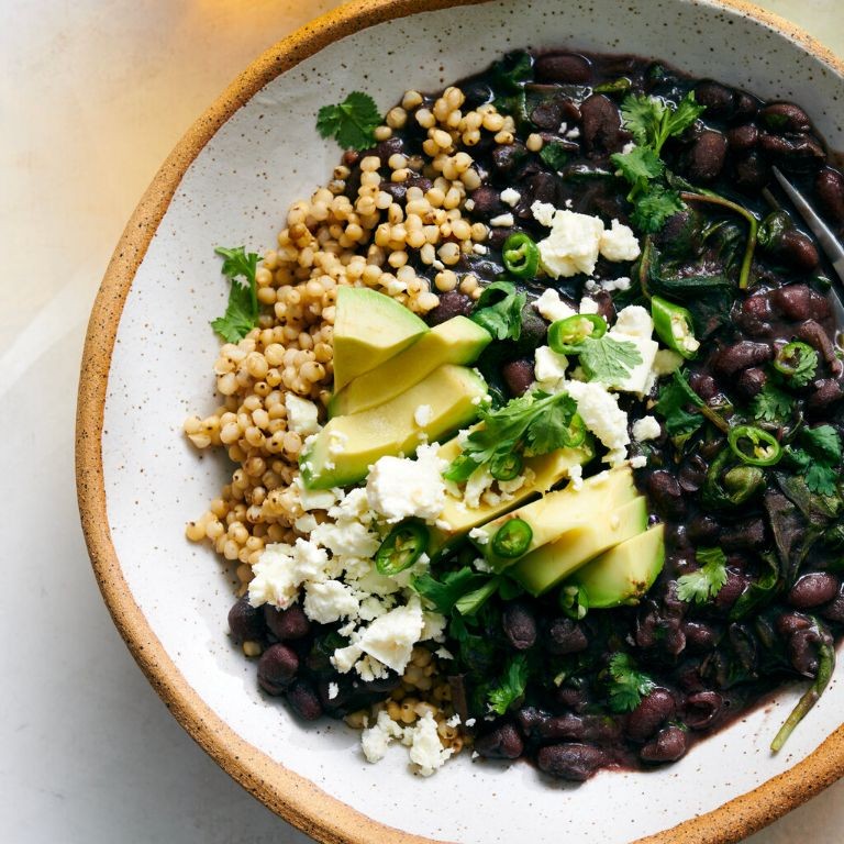 Spicy Sorghum and Black Bean Salad