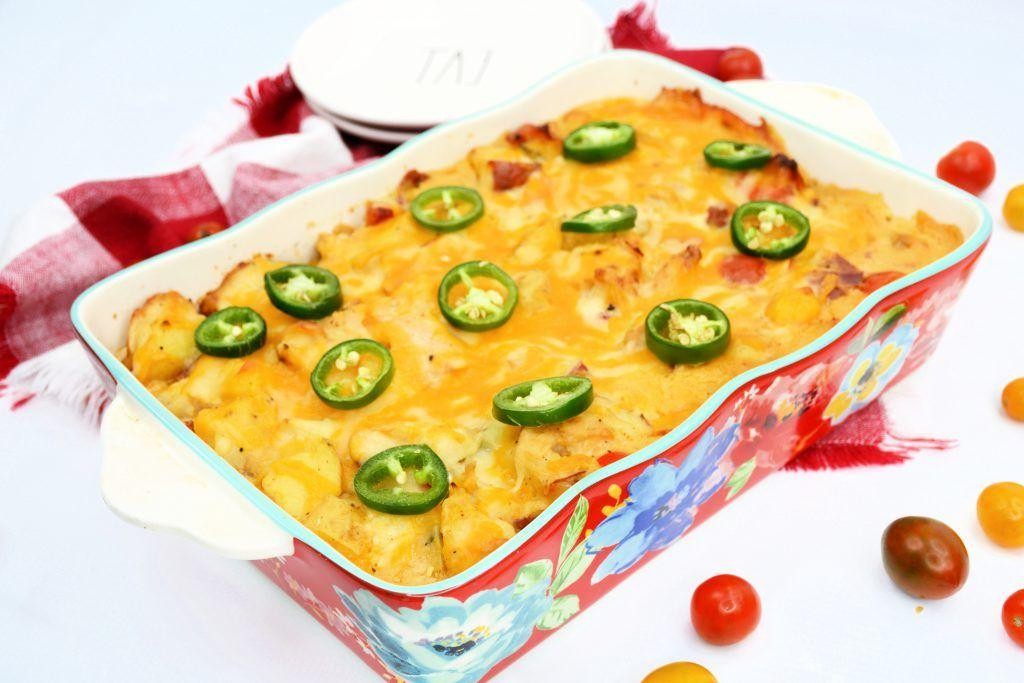 Spicy Southwest Chicken and Potato Casserole